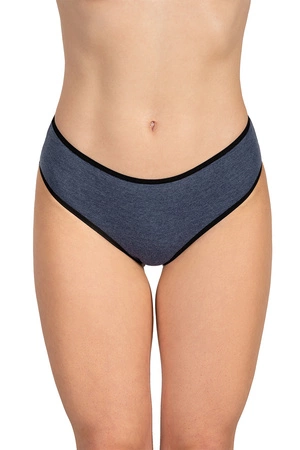 Vivisence 4016 5-pack Majtki figi, gumka czarna: szary/szary/grafit/róż/granat