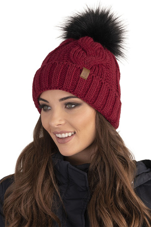 Vivisence 7014 Nakrycie g�owy czapka, bordowy