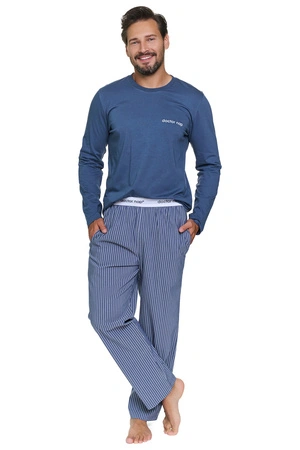Doctor Nap PMB.7522 Nocna piżama, denim blue