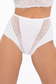 Babell BBL 174 Majtki wysokie figi, biały
