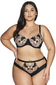 Ava 2117 Sublime Majtki figi, black