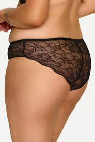 Lupo 2607-08 Majtki figi, czarny