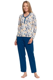 Moraj PDD4100-011 Nocna piżama, patt 1-blue