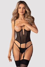 Obsessive Euphori corset Gorset sexy, black