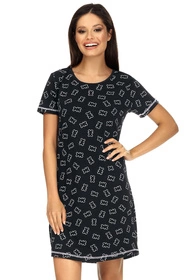 Lorin P-1579 Nocna koszulka, czarny