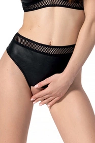 Passion Kristeen Set Nocna komplet biustonosz + stringi, black