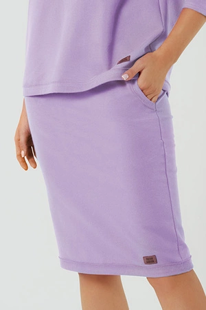 Italian Fashion Stella midi Spódnica dresowa, lila