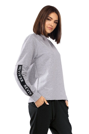 Reviver F5510 Bluza nierozpinana, szary
