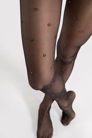 Fiore Confetti 20 DEN G6060 Wyrób pończoszniczy rajstopy, black