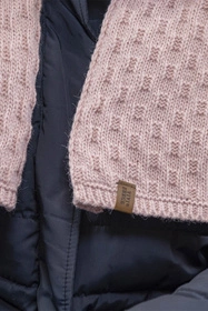 Vivisence 7015 Kmpl+R Komplet czapka+szalik+rękawiczki, pudrowy róż