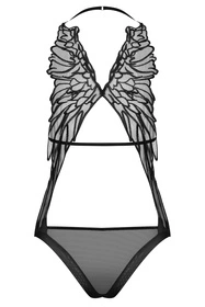 Obsessive Alifini teddy Body sexy, czarny