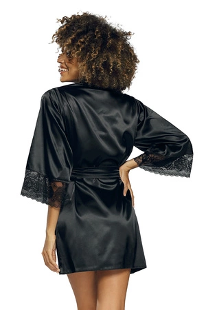 Dkaren Adelaide Nocna peniuar, czarny