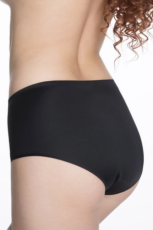 Julimex Agat Maxi Majtki wysokie figi, czarny