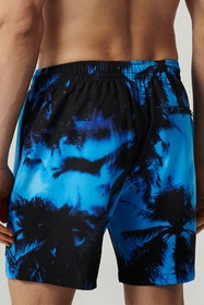 Atlantic KMB-227 Kostium kąpielowy bermudy, niebiesko-czarny