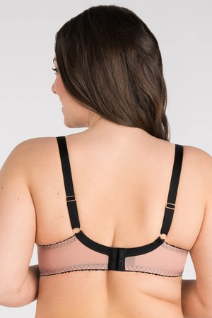 Gorsenia K834 Black to Black Biustonosz miękki, czarny