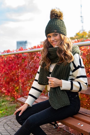 Vivisence 7016 Nakrycie głowy czapka, zielony