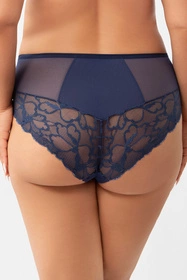 Gorsenia K759/1 Saanvi Majtki figi, granatowy