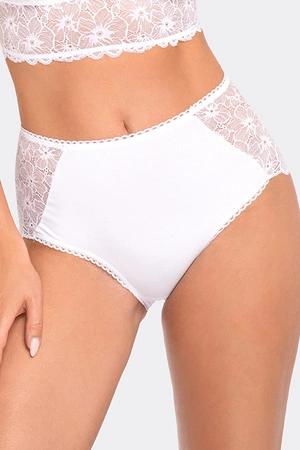 Babell BBL 190 Majtki wysokie figi, biały