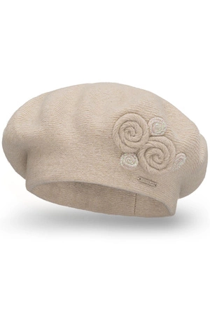 Vivisence 7037 Nakrycie głowy beret, beżowy