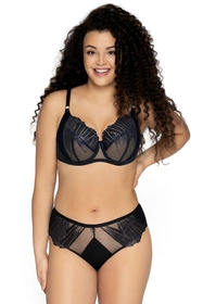 Ava 1951 Glam rock Biustonosz miękki, black