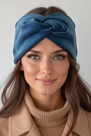 Vivisence 70109 Nakrycie głowy opaska, ciemny turkus