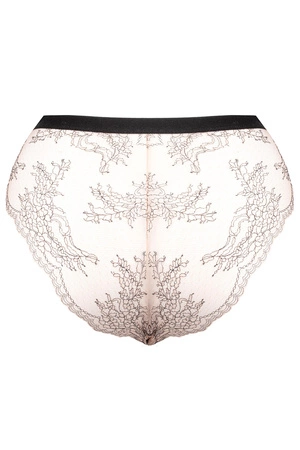 Unikat Atina Majtki figi, beż-czarny