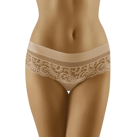 Wol-Bar Cantata Majtki stringi, beżowy