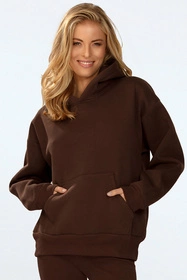 Dkaren Oseye-Kpl Komplet legginsy + bluza, czekolada