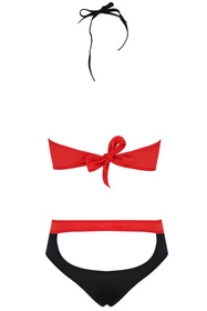 Avanua Harper set Nocna komplet biustonosz + figi, red