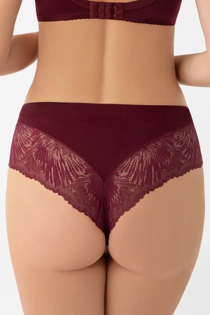 Gorsenia K958 Mila Majtki brazyliany, bordo