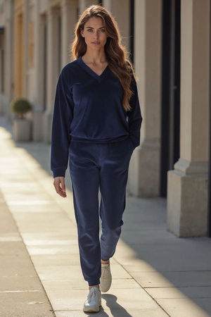 Vivisence 9202kmpl Komplet bluza+spodnie, granatowy