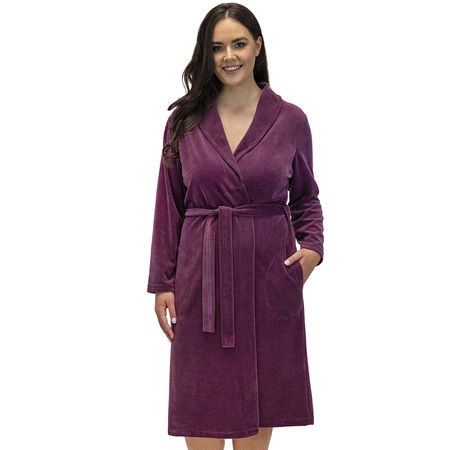 Vivisence 5022 Nocna szlafrok, fioletowy