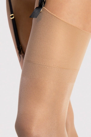 Fiore Infini 15 DEN O4112 Wyrób pończoszniczy pończochy do pasa, nude