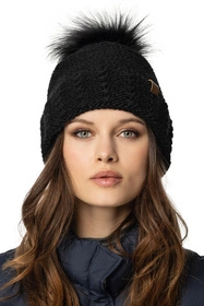 Vivisence 70103Kmpl Komplet czapka+komin, czarny