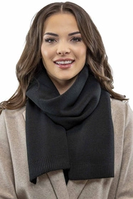 Vivisence 7035Kmpl Komplet beret+szalik, czarny