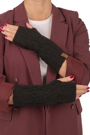 Vivisence 7216 Rękawiczki dzianinowe, czarny