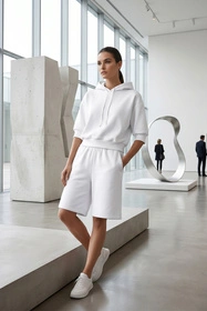 Vivisence 9008 Bluza nierozpinana, biały
