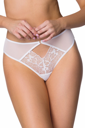 Mat 3910/4 Elara Majtki stringi, bia�y