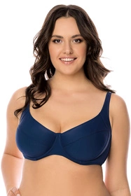 Vivisence 3216 Kostium kąpielowy biustonosz miękki, granatowy