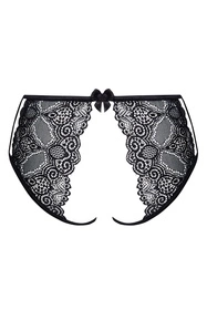 Beauty Night Polly BN6610 Majtki figi otwarte, black