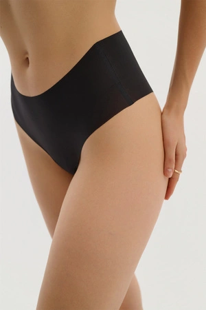 Julimex Mousse Brasil Maxi Majtki wysokie brazyliany, czarny