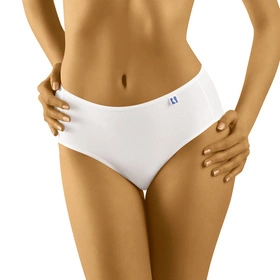 Wol-Bar Tahoo Midi Majtki figi, biały