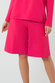 Italian Fashion Madri sp.1/2 Spodnie szerokie, fuksja