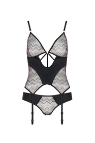 Casmir Lagerta corset Gorset sexy, black