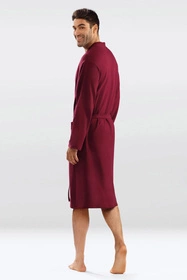Dkaren Harry Nocna szlafrok, bordo
