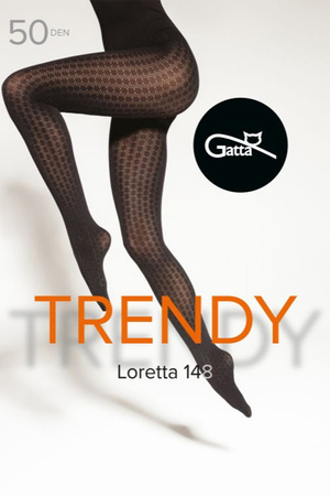 Gatta Loretta 148 50 DEN Wyr�b po�czoszniczy rajstopy, nero