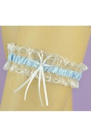 Julimex PW-27 Praga Wyrób pończoszniczy podwiązka, biało-niebieski