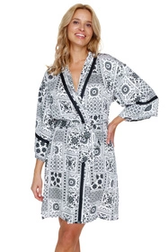 Doctor Nap SWW.7258 Nocna szlafrok, bandana