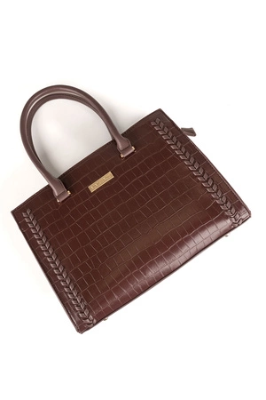 Vivisence T0011 Torebka do ręki, brązowy