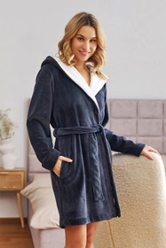 Doctor Nap SWW.7181 Nocna szlafrok, grey